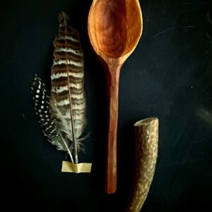 plum wood spoon