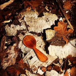 plum wood spoon